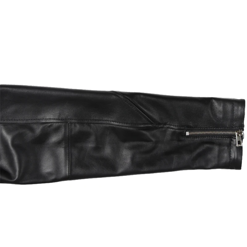 

Women Leather Jacket Soft 100% Genuine Sheepskin Coat Women's Skin Coat Natural Leather Jackets Spring Autumn Asian Size M001