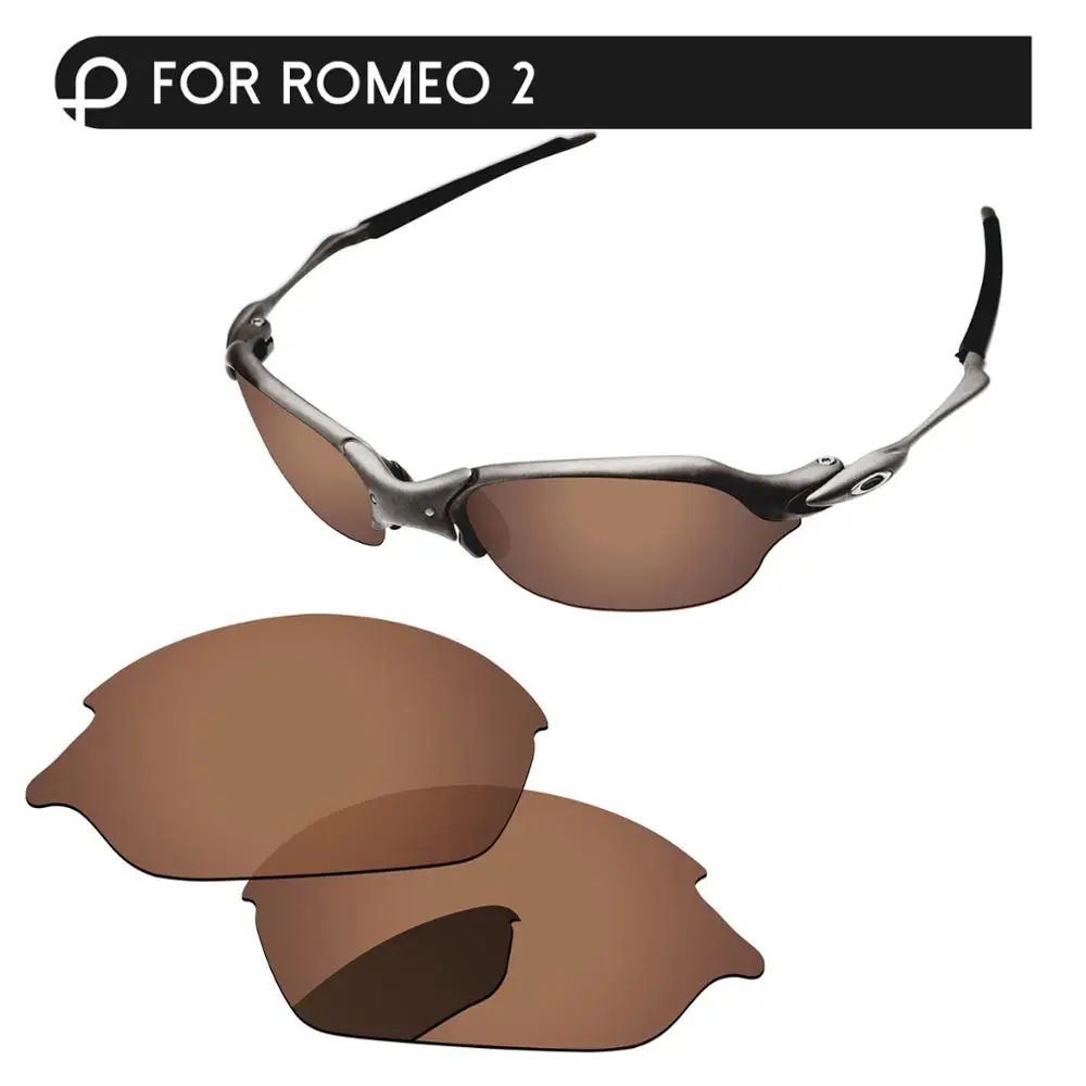 Papaviva медно-коричневый поляризованные Сменные линзы для Romeo 2 Солнцезащитные очки Рамка UVA& UVB защита
