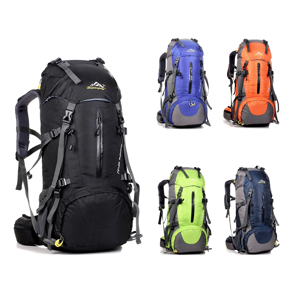 

50L Large Waterproof Travel Bags Rucksack Men Nylon Outdoor Camping Hiking Bicycle Sports Backpacks Bag Women Climbing Backpack