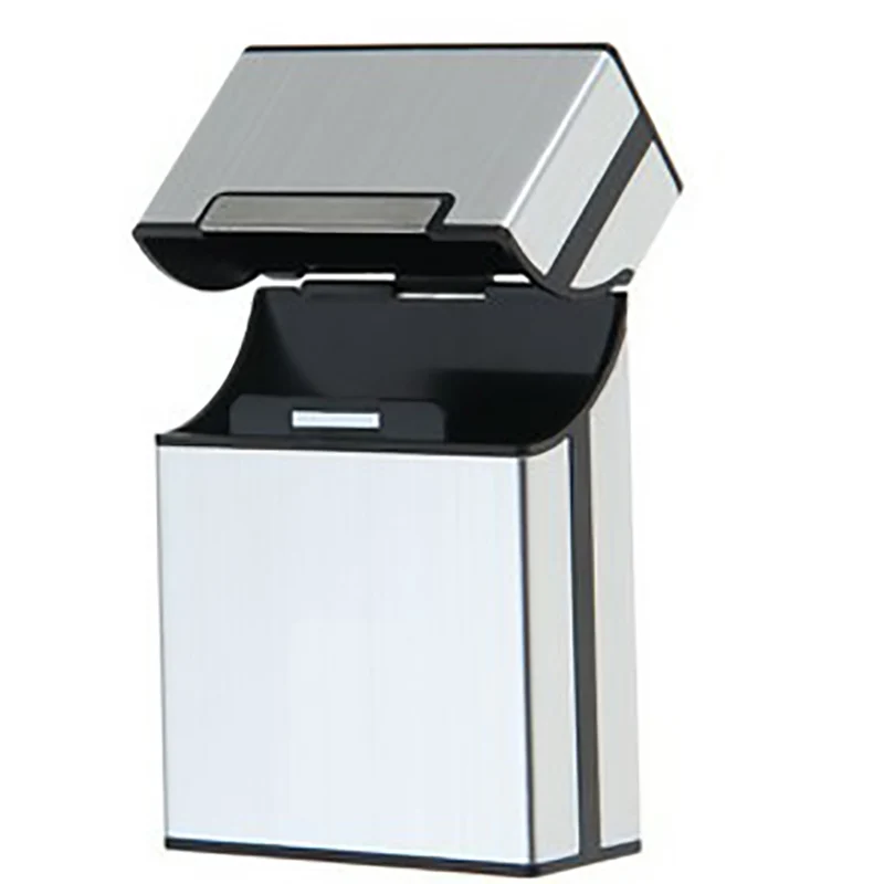 1 шт. алюминиевый чехол для сигарет держатель карманная коробка контейнер