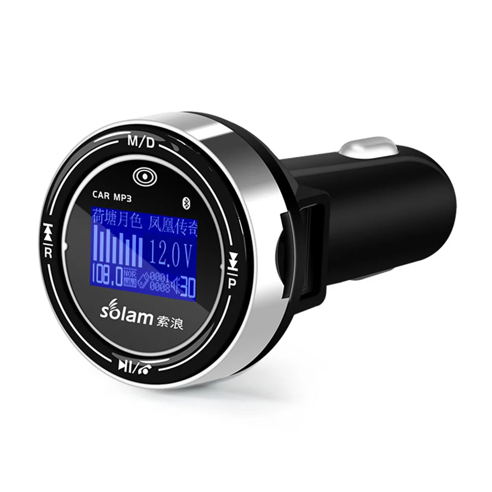 Portable Car FM Transmitter Bluetooth Handsfree Receiver BT06 MP3 Dual USB Music Audio Stereo | Автомобили и мотоциклы