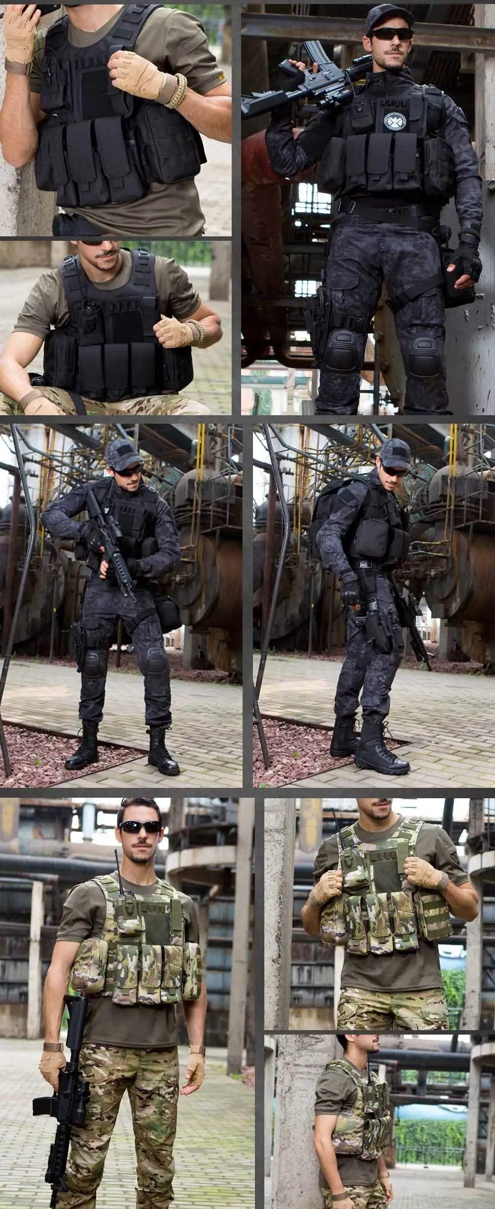 SINAIRSOFT тактический жилет страйкбол сумки милитари Регулируемый Molle защита Открытый Рыбалка Охота Пейнтбол амфибия жилет
