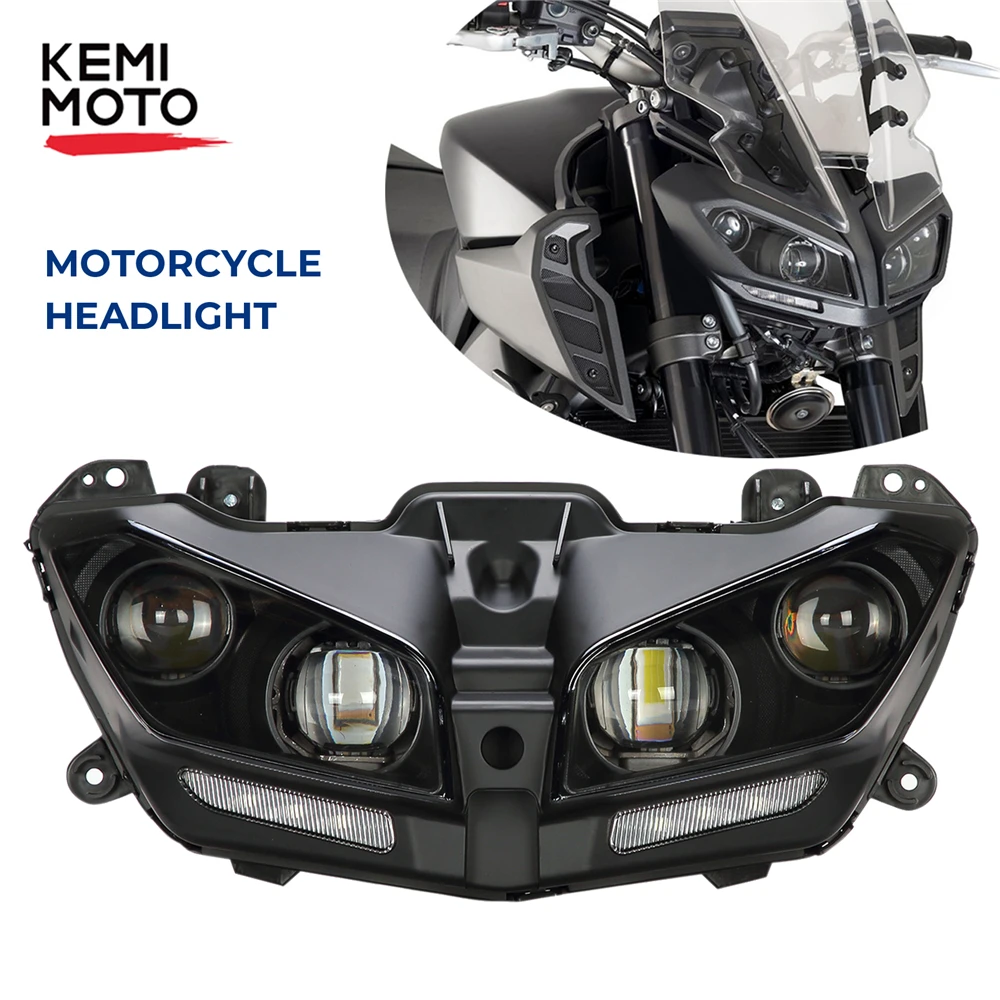 Мотоциклетная фара водонепроницаемые светодиодные лампы для YAMAHA MT09 MT 09 MT-09 2017 2018