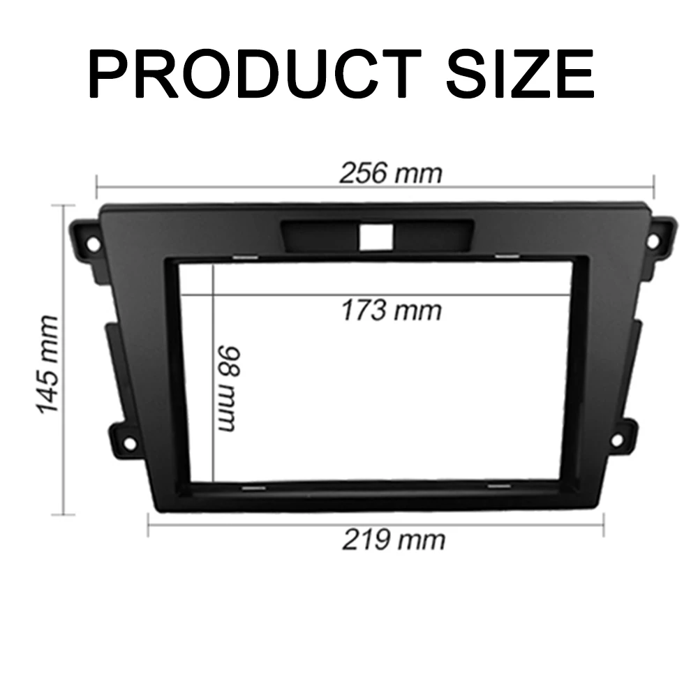 Double Din CD DVD Stereo Panel for MAZDA CX-7 2006+ Fascia Radio Refitting In Dash Mount Install Kit Face Plate Frame Bezel | Автомобили и