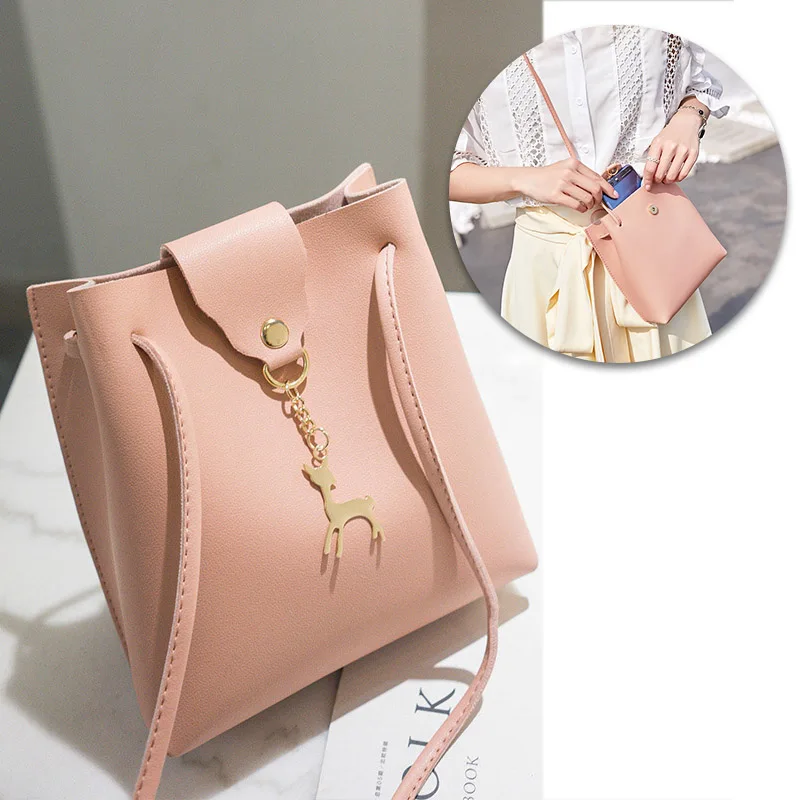 

Женские сумки-мессенджеры, модная сумка через плечо с украшением в виде оленя, женская сумка на плечо, хит продаж-WT