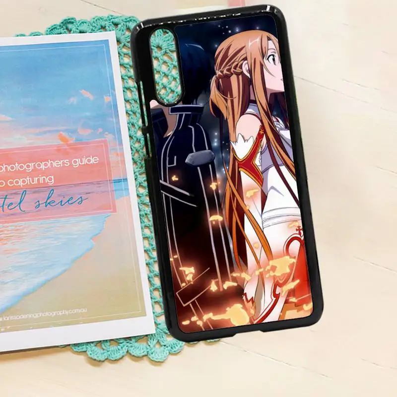 

Sword Art Online Japan anime Phone Case PC for iPhone 11 12 pro XS MAX 8 7 6 6S Plus X 5S SE 2020 XR