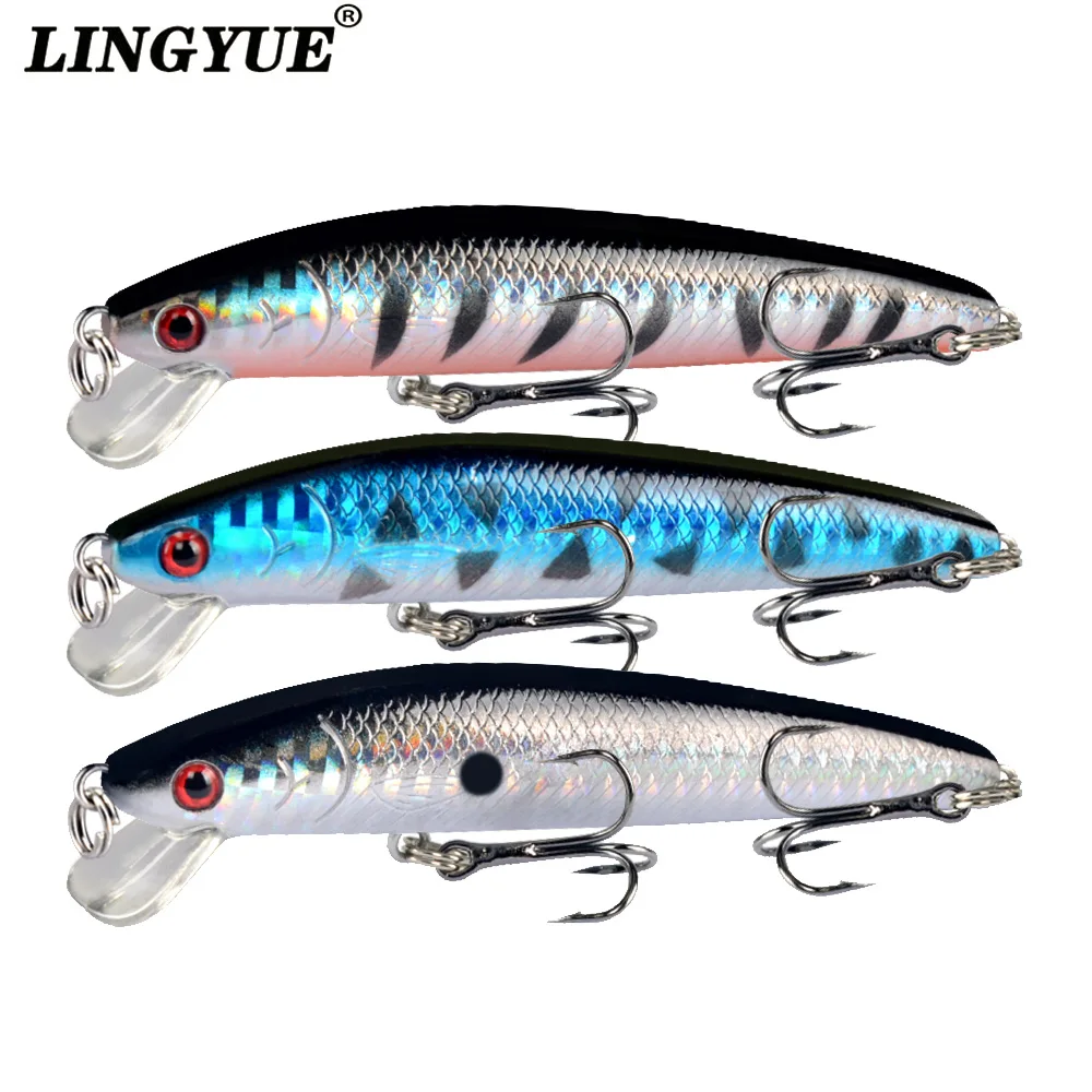 

1Pcs Minnow Fishing Lures Hard Bait 9.5cm 9g Jig wobbler Bass Pike Lure Plastic Artificial Baits for Fishing Tackle Crankbait