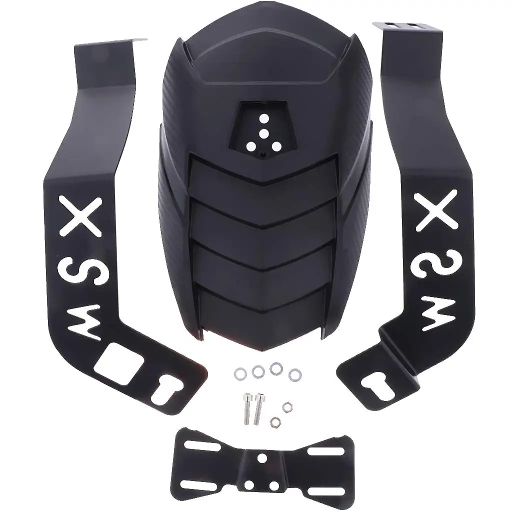 Защита от брызг для крыла заднего колеса чехол шин Hugger с кронштейном номерного