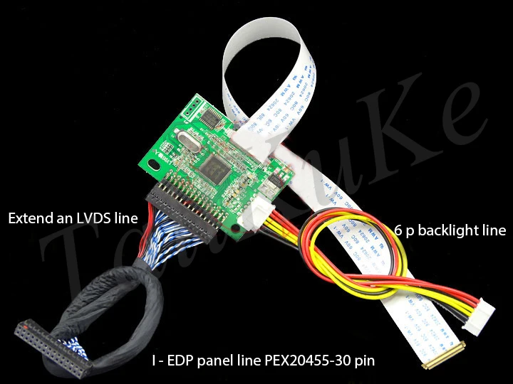 ED2 LVDS к EDP универсальный привод плата LVDS к EDP плата адаптера EDP ЖК-экран Плата передачи сигнала
