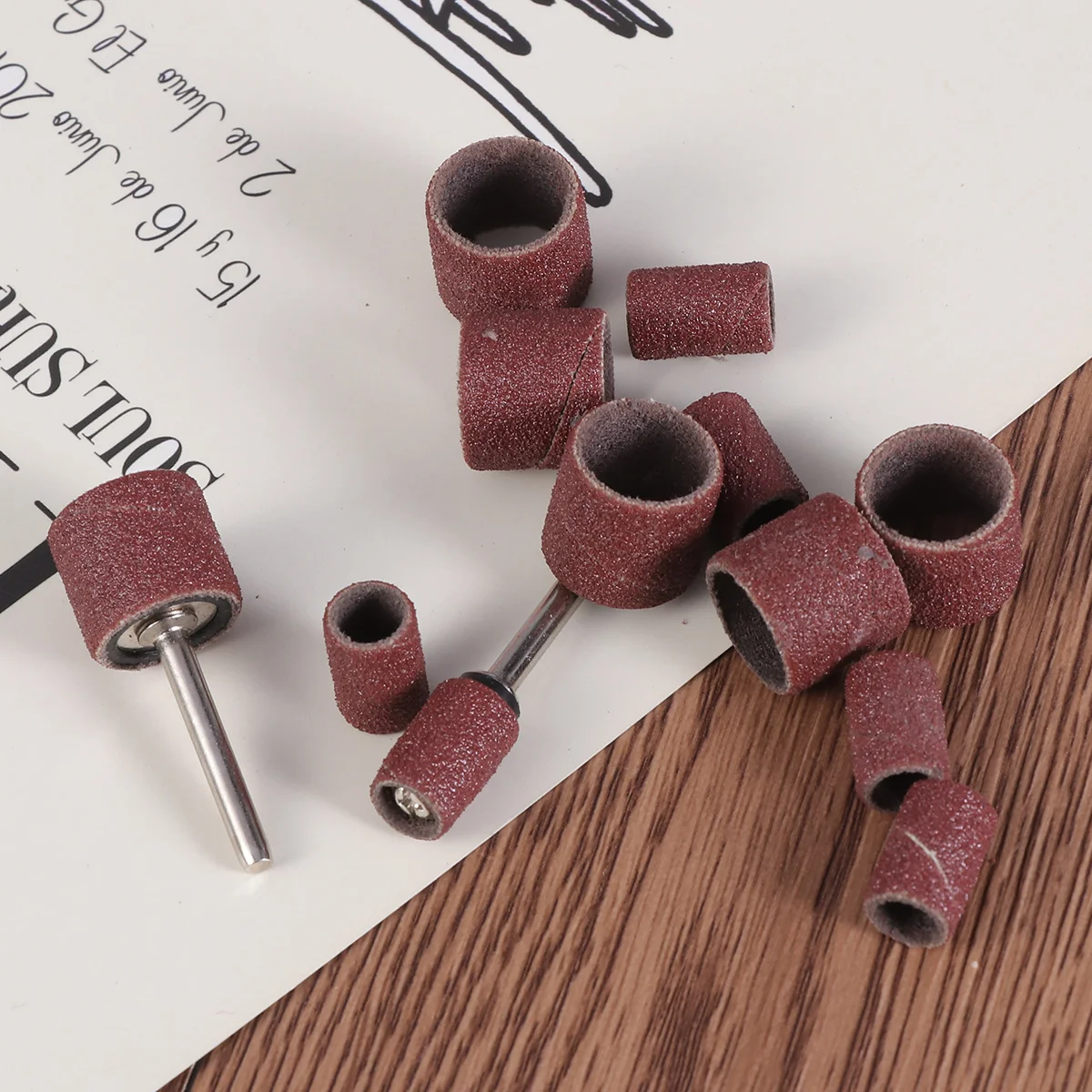 

Набор шлифовальных барабанов 14 шт., Набор насадок для дрели для ногтей домашних животных, роторные инструменты