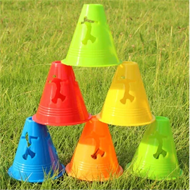 Windproof skating cone for inline skating FSK slalom green blue yellow orange red
