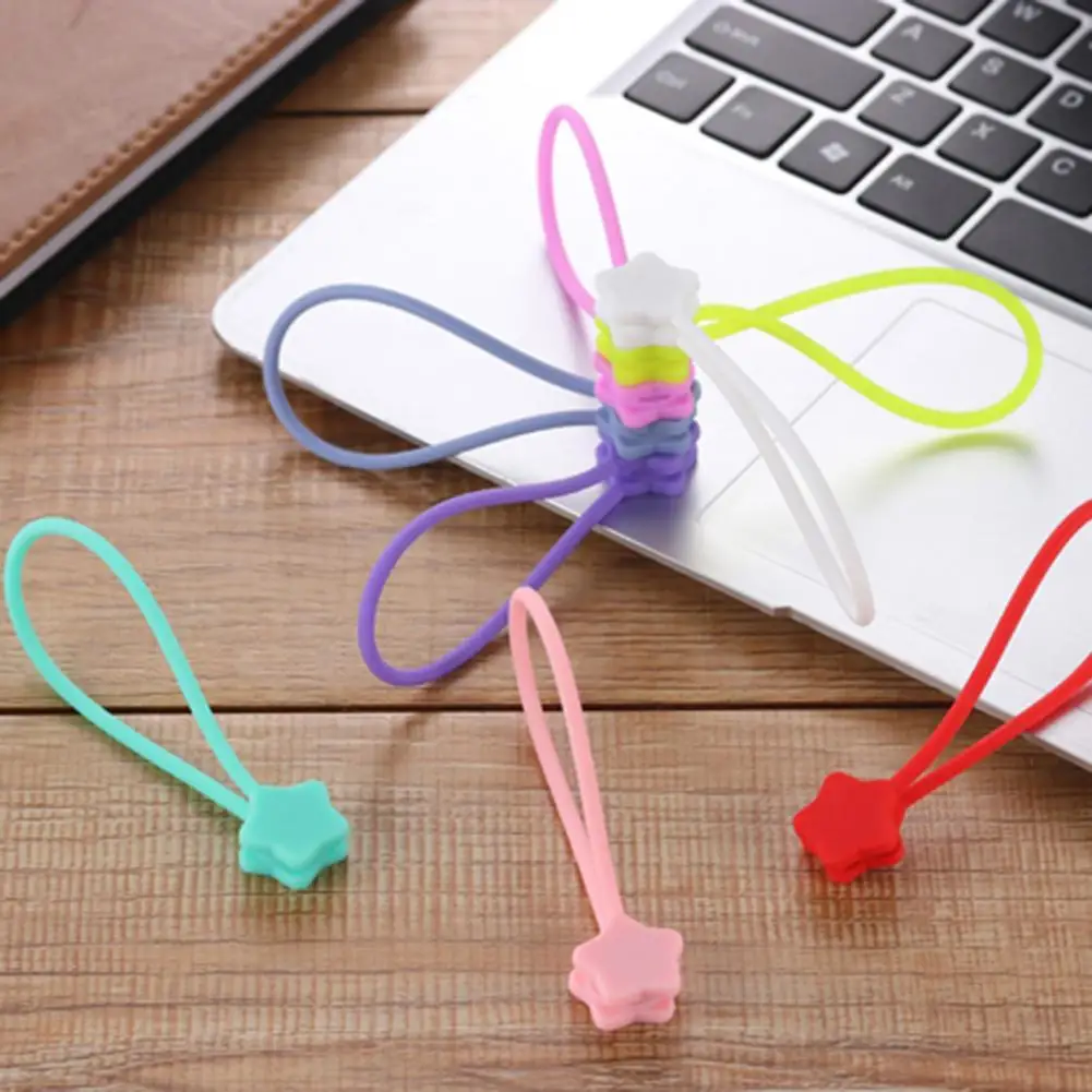 

Magnetic Headphone Earphone Cord Winder Wrap Organizer Cable Ties Holder dropshipping Headphone Earphone Cord Winder Wrap