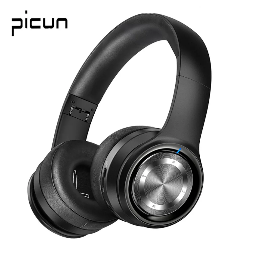 Беспроводные Bluetooth наушники Picun P26 с шумоподавлением складные HiFi стерео