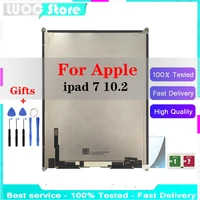 aaa new lcd display for apple ipad 7 10 2 ipad 8 touch screen panel for apple ipad 7 10 2 a2197 a2198 a2200 repair replacement