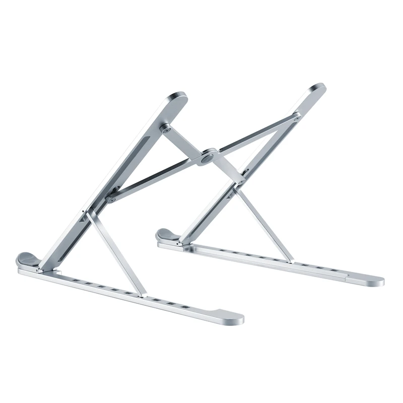 

Portable Adjustable Aluminum Laptop Stand Double-Layer Foldable Notebook Holder Desk Laptop Stand For Notebook