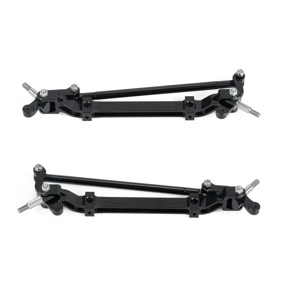 

HobbyLane Metal Black Front Axle Steering Rod Link Pole for 1/14 RC Tractor Truck Car Metal Black Front Axle Steering
