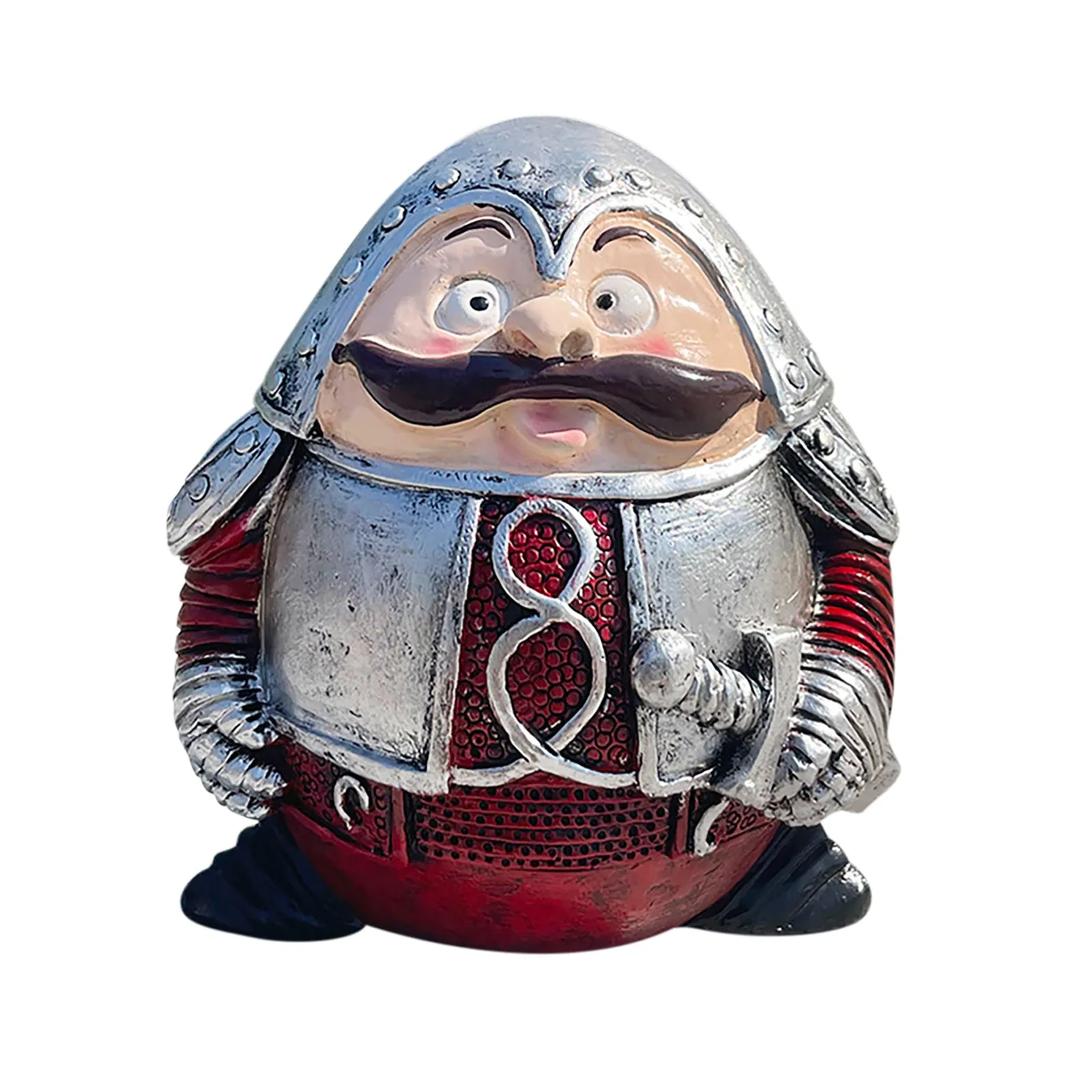 5 шт. Рождественская статуя карликового рыцаря поделки из смолы карликовая