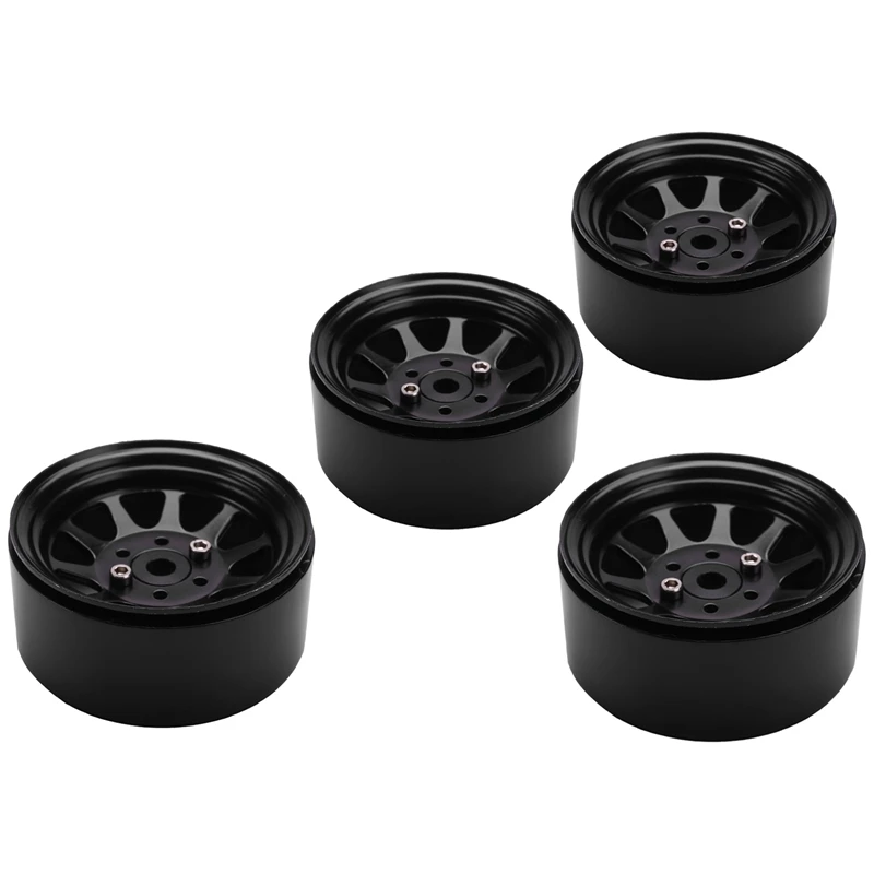 

2 Set RC Car Part: 1 Set Metal Alloy 1.9 Beadlock Wheel Rims & 1 Set Gearbox Transmission Gears Set