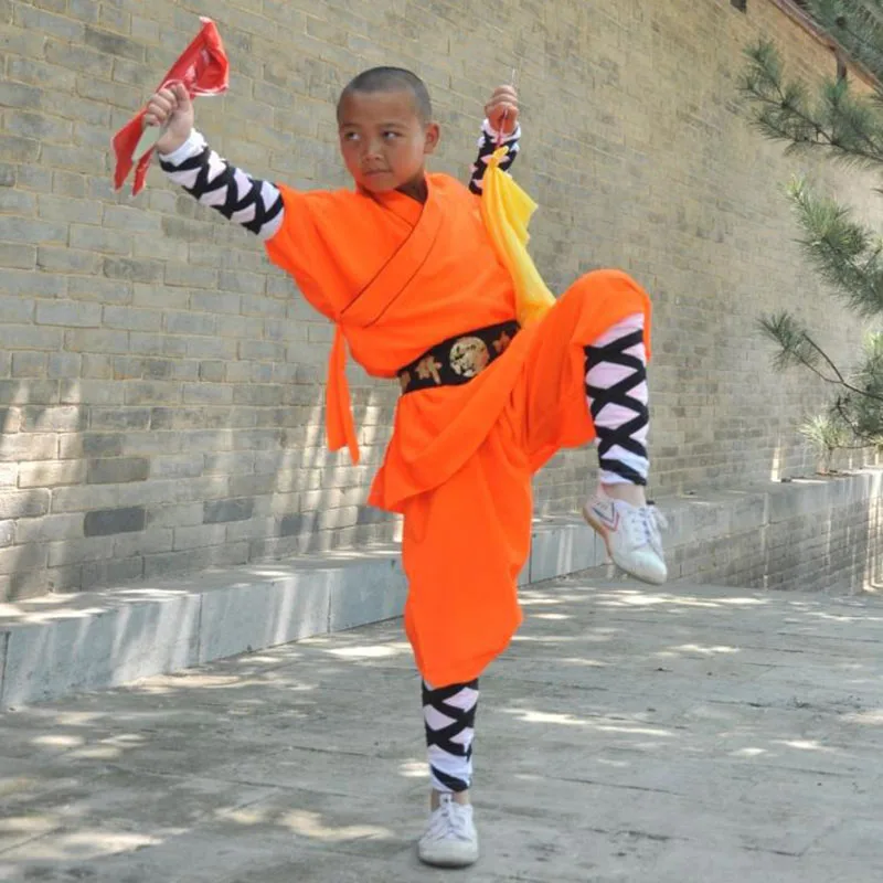 USHINE professional monk Shaolin KungFu martial arts uniforms WingChun suit for children for adults