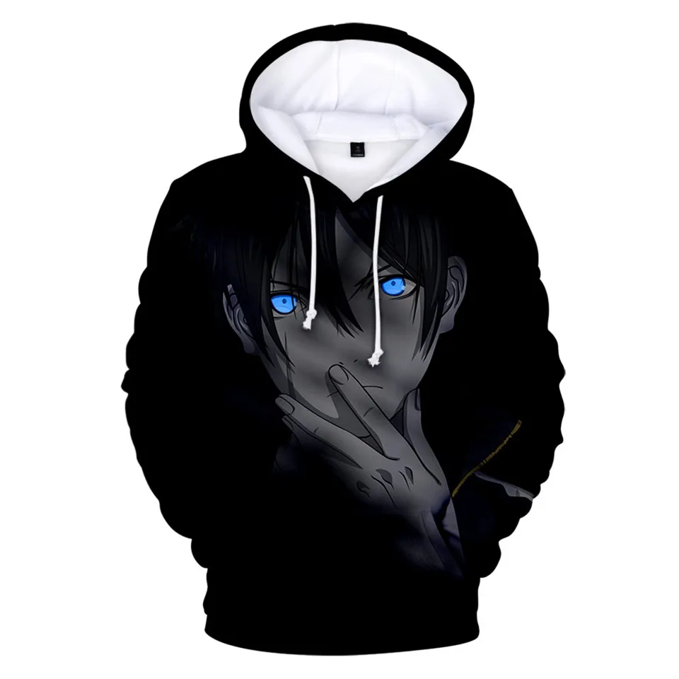 

Noragami 3D Hoodies Casual Oversized Sweatshirts Harajuku Fashion Long Sleeve 3D Printed Hoodie Sweatshirt Kids 3D Hoodie