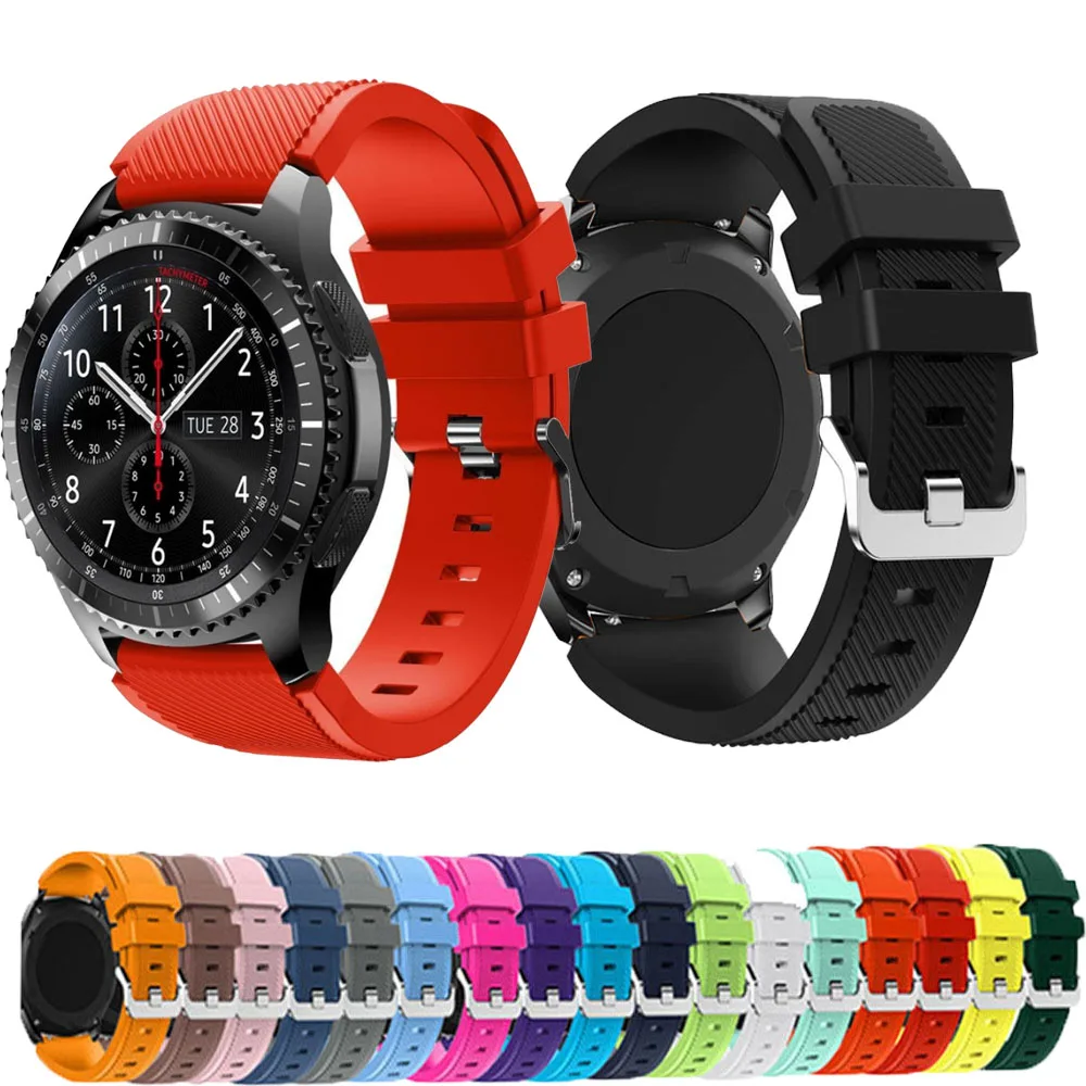 20 мм 22 huami amazfit gtr bip ремешок для Samsung Gear S3 s2 sport Classic huawei gt 2 active galaxy watch 42 46 Band 40 44