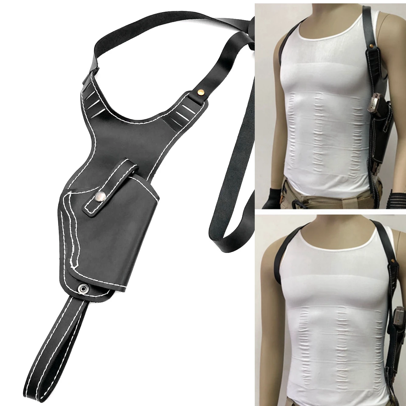 Тактическая кобура для оружия Военная пистолета из натуральной кожи сумка охоты