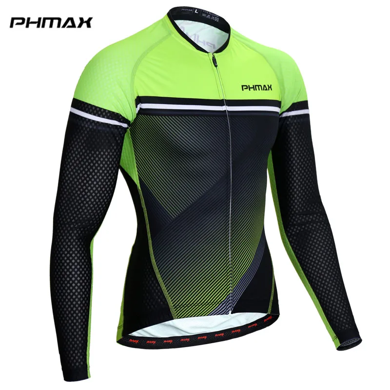 PHMAX Pro велосипедная Джерси с длинным рукавом MTB одежда Maillot Roupa Ropa De Ciclismo