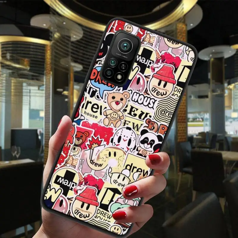

ZFGHSHYQ Drew Phone Case For Xiaomi 5 6 6Plus 6X 8 9se 10 10Pro Not2 3 10lite Mix2 2S Mix8lite Max2 3 Justin Bieber