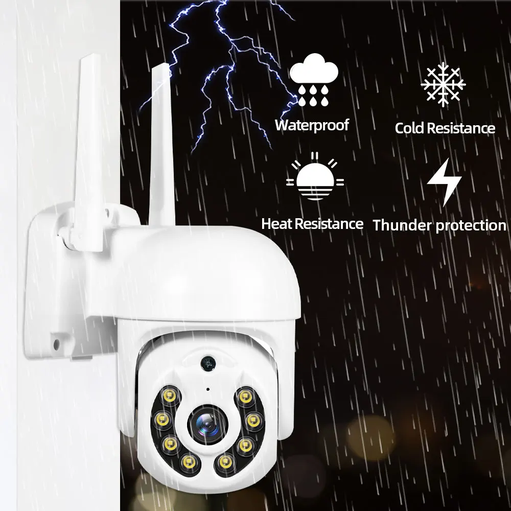 3MP 8CH Wireless Camera Security System Set 2MP Wifi NVR Kit 4CH 2 Way Audio Outdoor Video Surveillance | Безопасность и защита