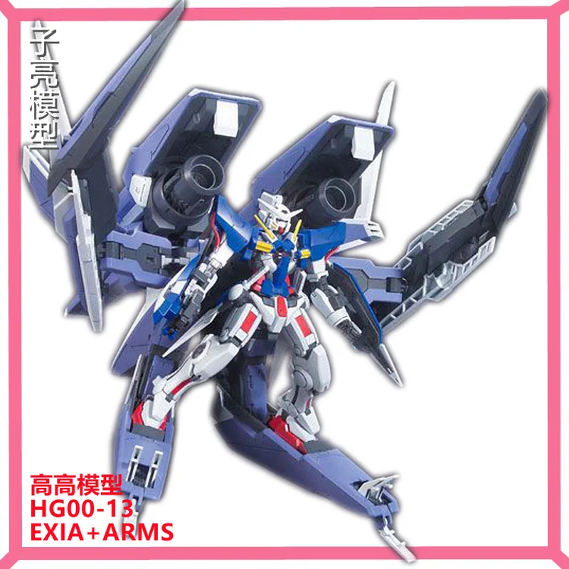 

GAOGAO HG 1/144 GN-001 GUNDAM EXIA GN-Arms E Assembly Model Action Toy Figures Exia+Arms