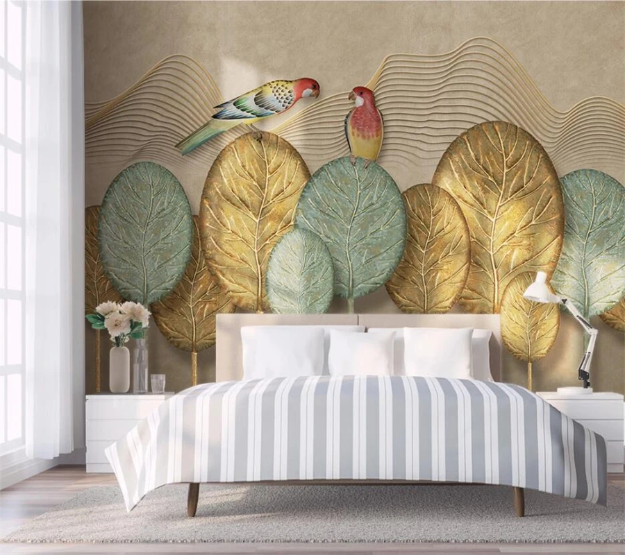 Обои на заказ 3d обои скандинавские минималистичные абстрактные ручная роспись