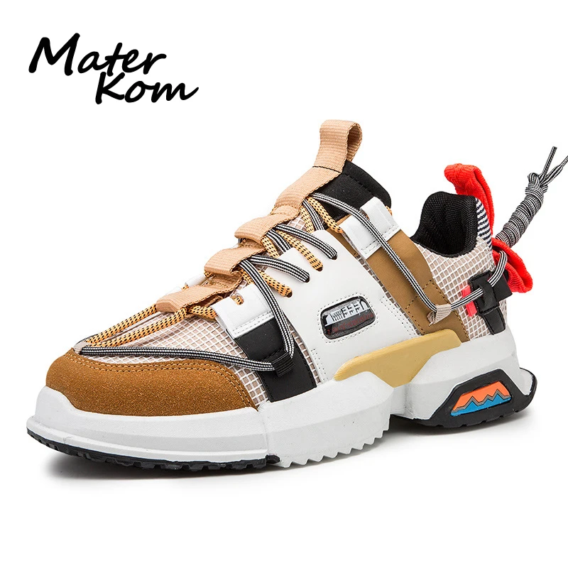 2019 Мужская Спортивная обувь винтажные кроссовки Красочные уличные повседневные