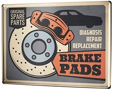 

Sheet Metal Sign Garage Workshop Brake Filling Stations