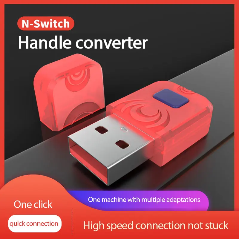 

USB Wireless Bluetooth-compat 5.0 Adapter Receiver For N-Switch/Switch Lite/PS5 Controller For PS5 Handle Games TSLM