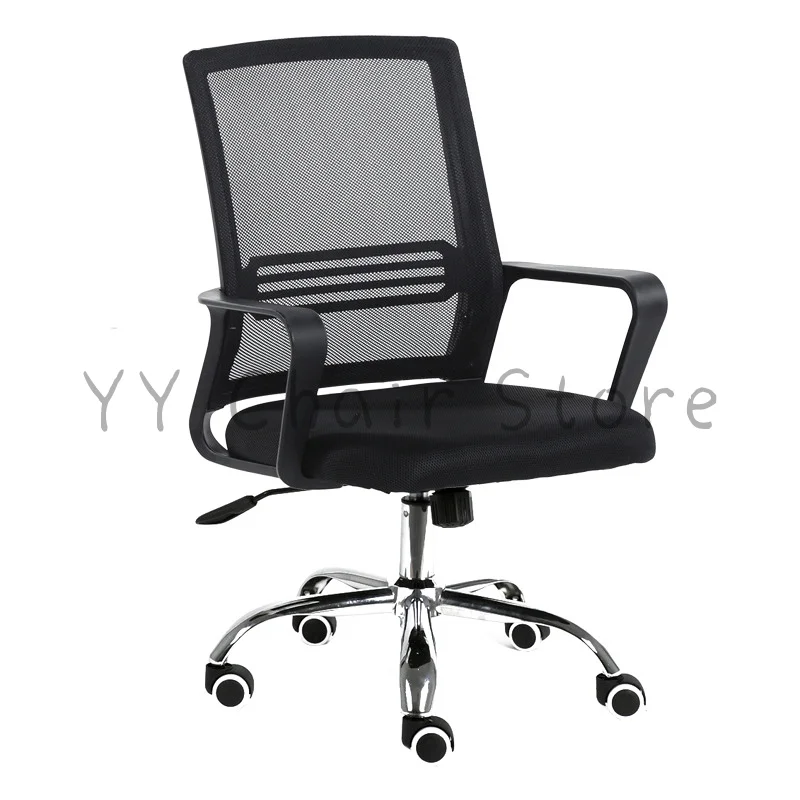 

Boss Office Sillas De Oficina Poltrona Wheel Breathable Net And Cloth Staff Gamer Ergonomics Mesh Office Chair Home Furniture