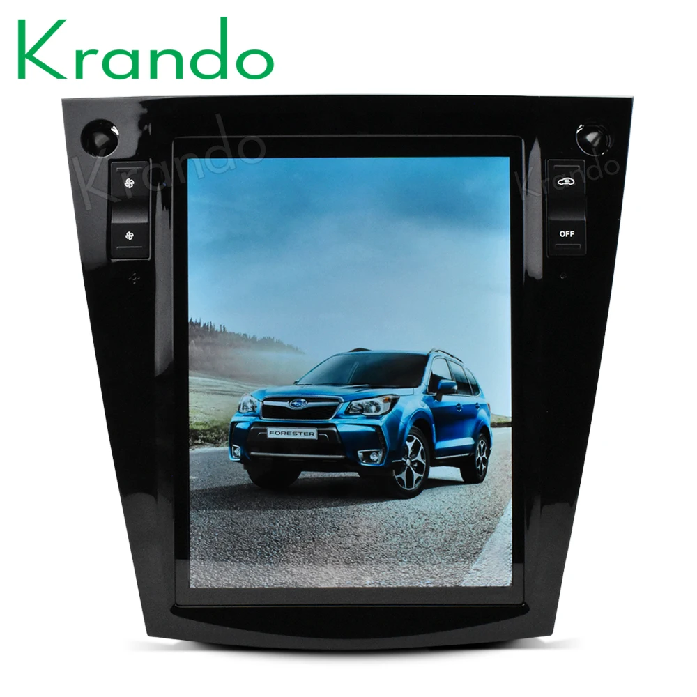Krando Android 9 0 4G RAM 10 4 &quotTesla вертикальный экран автомобильный аудио плеер GPS для Subaru