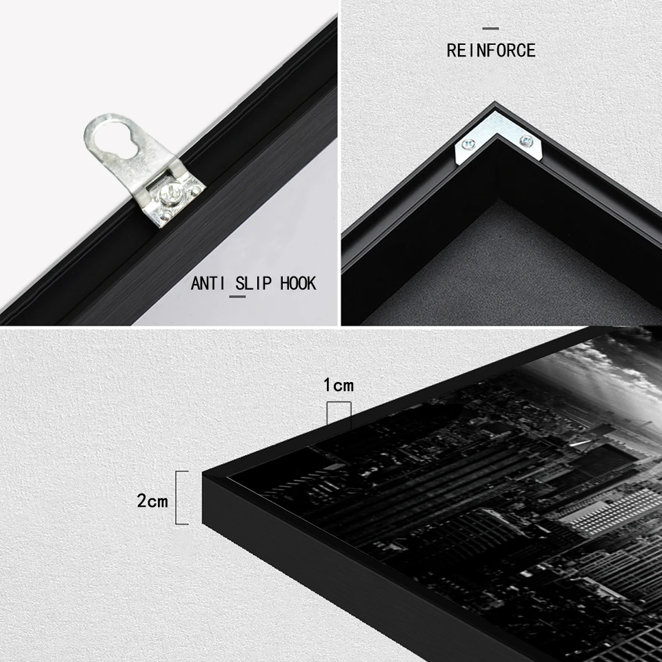 

Building New York City Manhattan Empire State Canvas Art Scandinavian Posters and Prints Landscape Wall Picture for Living Room