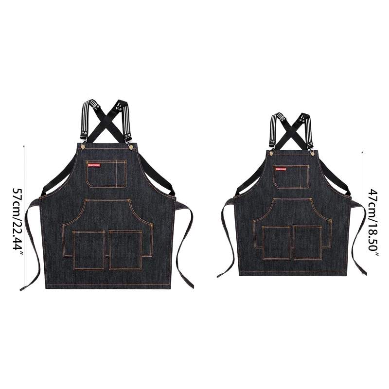 Детский фартук WSND в ковбойском стиле для мужчин и женщин работа на заказ бариста