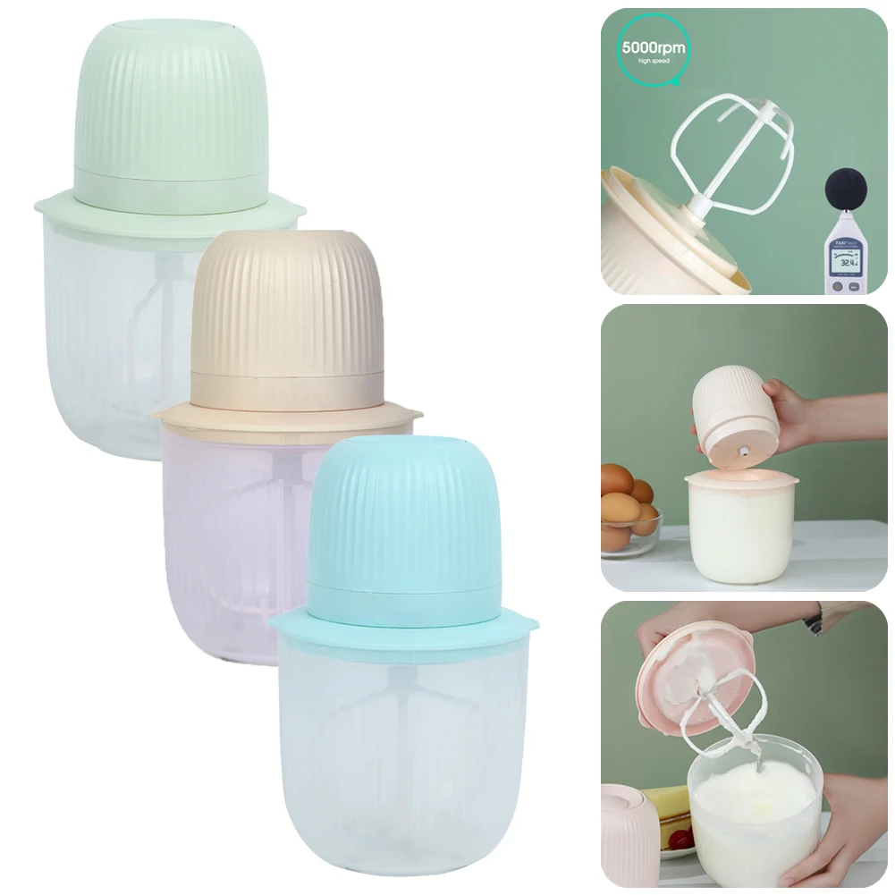 

Electric Whisk Wireless Automatic Whisk with High Power Motor Foaming Stirrer Household Kitchen Outdoor Camping Tool 900ML