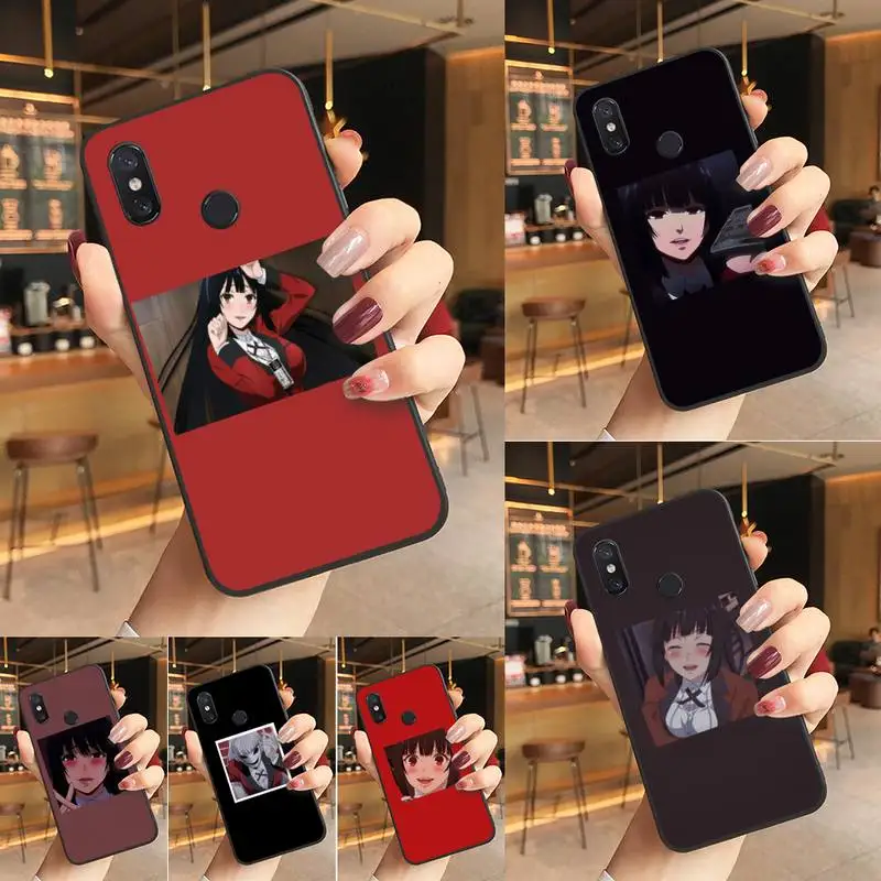 

Kakegurui Phone Case Phone Case For Redmi K20 Note 5 7 7a 6 8 Pro note 8T 9 Xiaomi Mi 8 9 SE