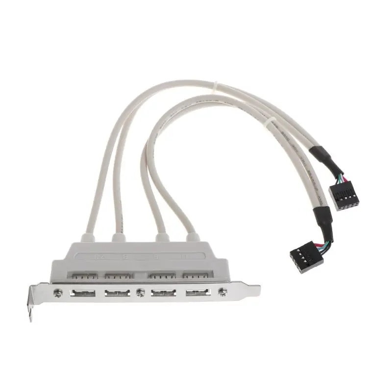 

USB2.0 4-port Bezel Line USB Rear Bezel Line Extension Cable Cord