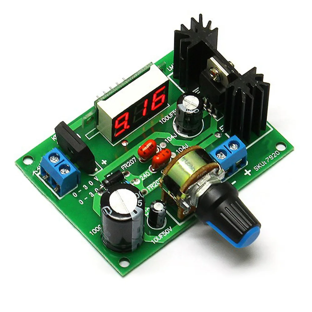 LM317 регулируемый регулятор напряжения понижающий модуль питания|Аксессуары для