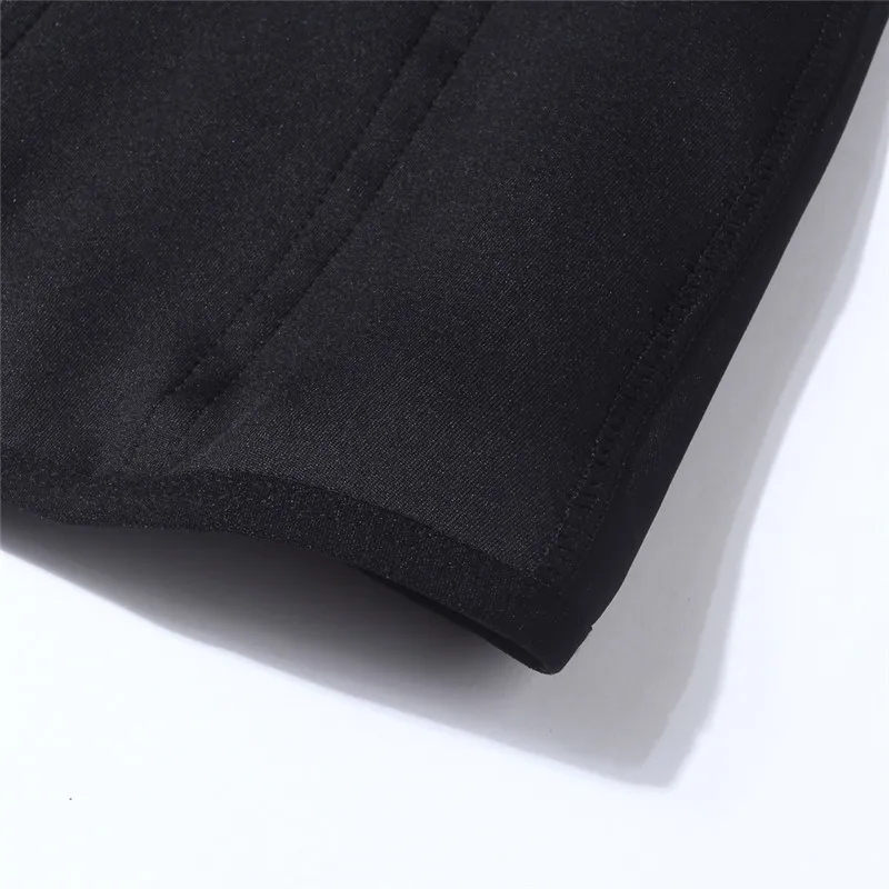 

Women's Corset Slimming fashion vintage erotic sexy up waist trainer underbust Corset hoodie Top lingerie for women black white