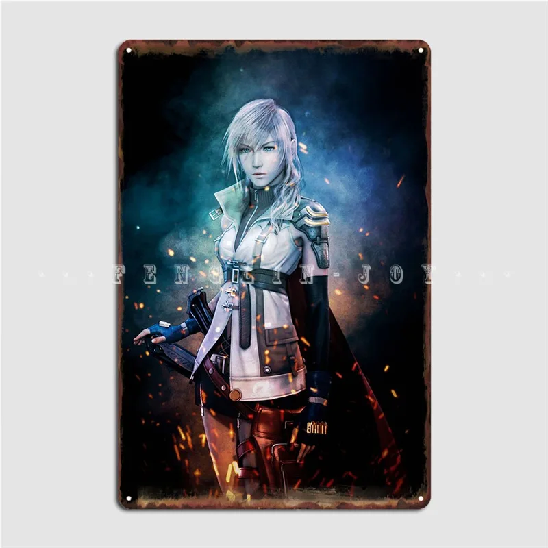 

Lightnings Metal Sign Living Room Create Wall Decor Club Tin Sign Posters