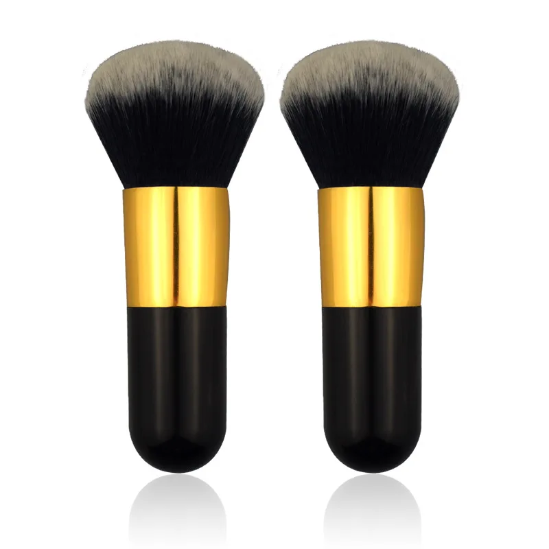 

Best Deal 1pcs Big Size Powder Brush Cosmetic Beauty Blush Brush for Makeup Soft Facial Finishing Powder Wood Black Handle Z 3.5