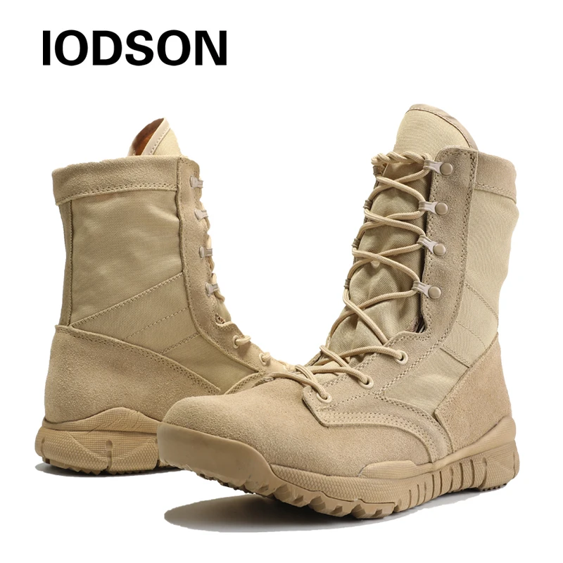 Осенние уличные армейские ботинки мужские военные тактические специального