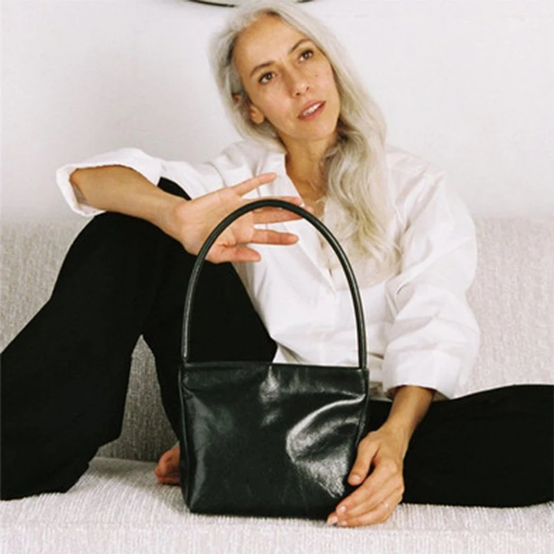 

Retro female bag 2021 summer new style French commuter popular solid color ladies small bag single shoulder handbag