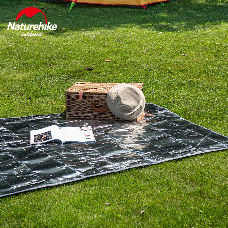 

Naturehike Outdoor Picnic Mat Waterproof PE Aluminum Foil Tent Mat Folding Beach Floor Mattress Camping Small Sun Shelte