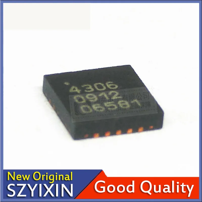5 шт./лот новый оригинальный Шелковый экран PE4306 QFN 4306 RF цифровой аттенюатор