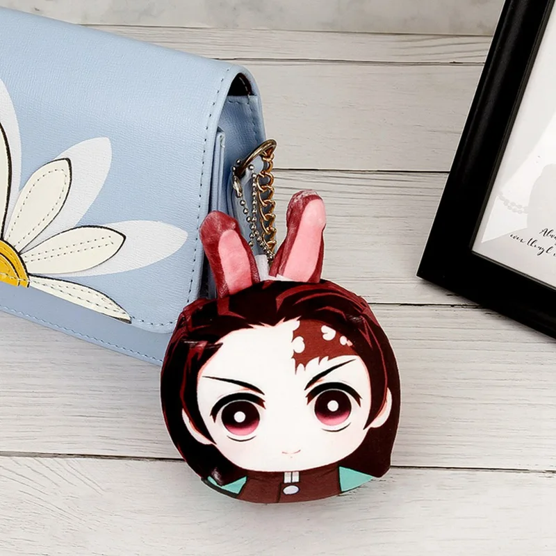 Аниме Demon Slayer: Kimetsu no Yaiba Kamado Nezuko Косплей акриловый брелок Шарм телефон кулон брелок Рождественский подарок новинка